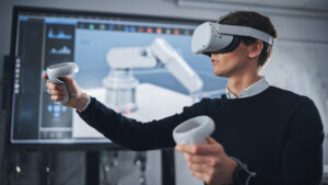 Forretningsmuligheder med AR- og VR-headsets