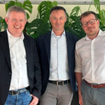 From the left: Jacob Herbst, Chief Technical Officer & Board Member, Martin Høyer, General Manager of Conscia Denmark, Gorm Mandsberg, Chief Executive Officer & Board Member