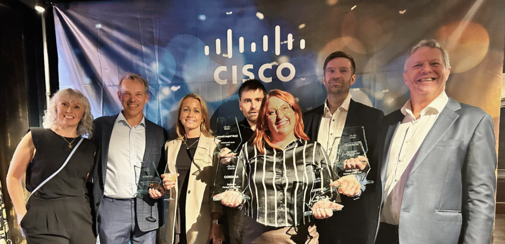 Conscia mottar priser under Cisco Partner Awards Norge for FY 2024 – featured image