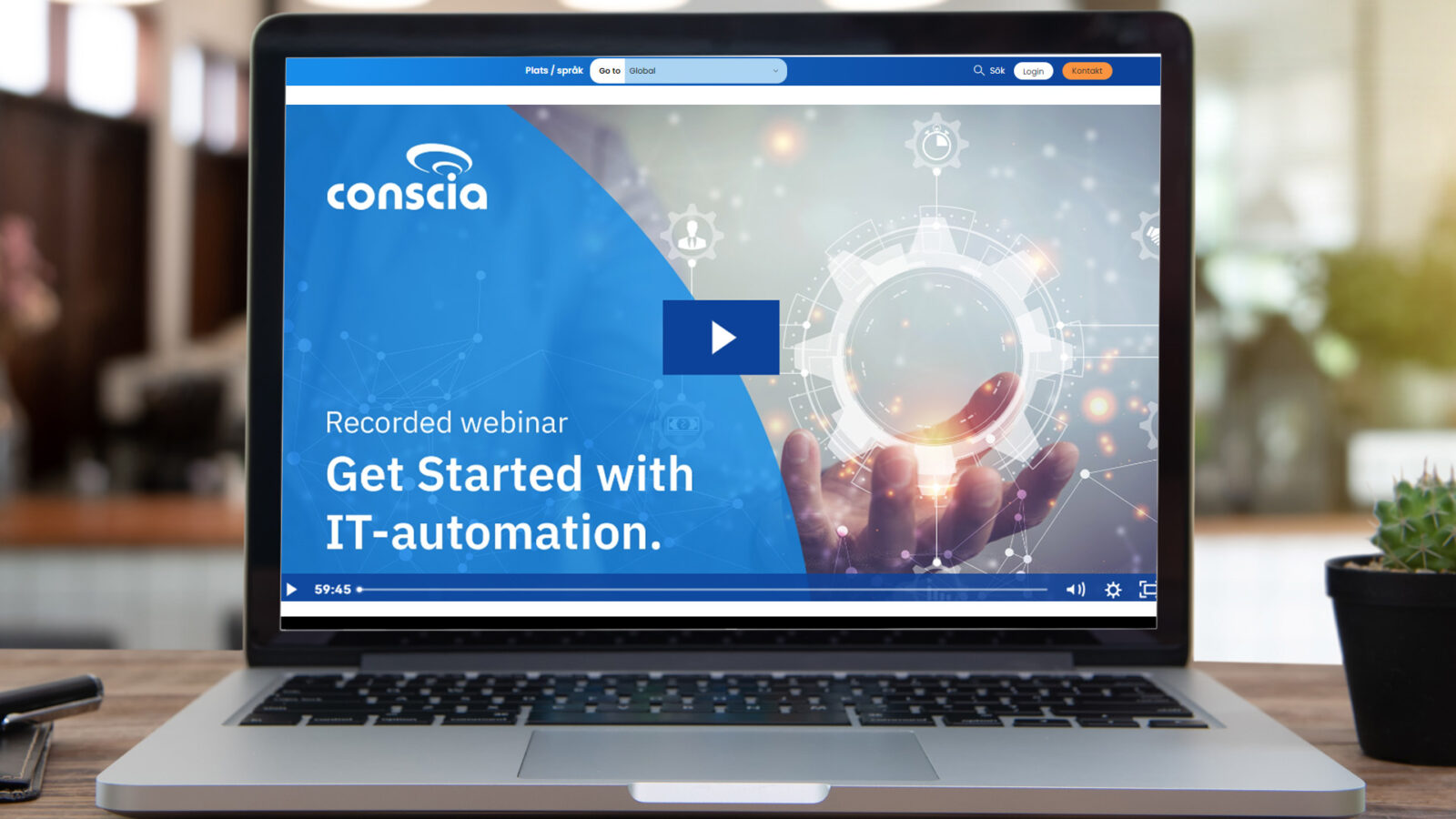 Webinar Getting started with automation Feature