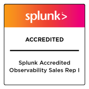 Splunk Accredited Observability Sales Rep I