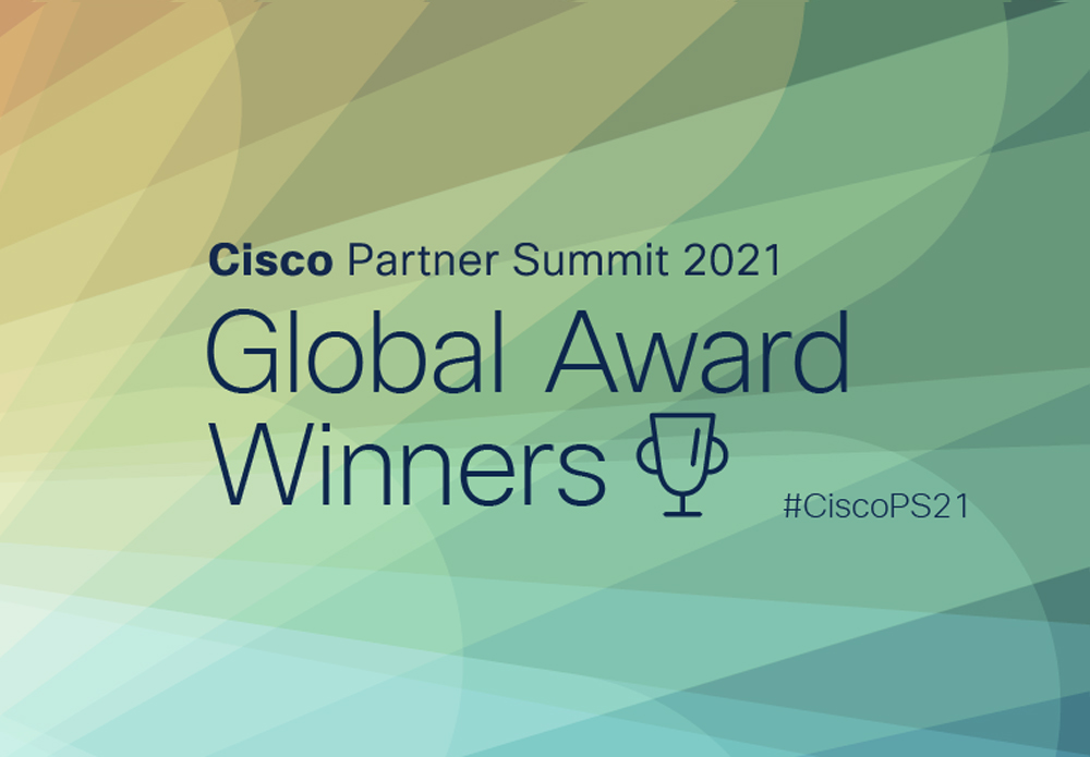 CISCO partner summit award winner 2021 – featured image