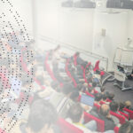 Peter Jones pictured delivering an in-person lecture at the University of Warwick on the topic of cyber security and the recent Marks & Spencer cyber attack.